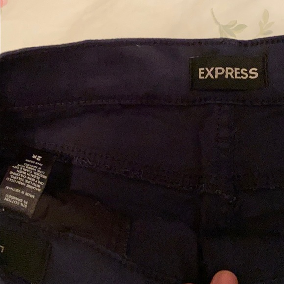 ๐ Express dark navy brushed jeggings๐ - Picture 3 of 5